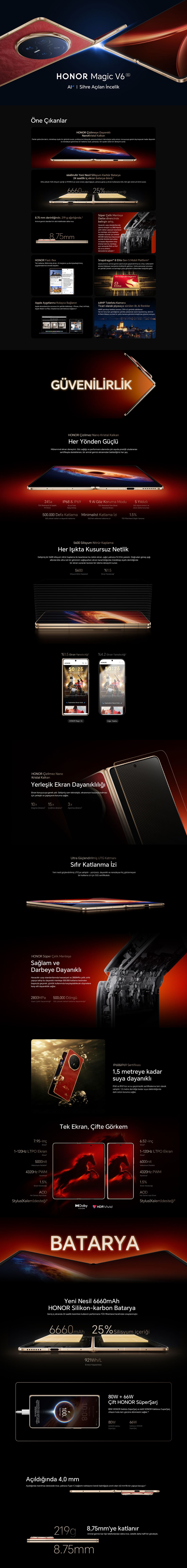 HONOR Magic V6
