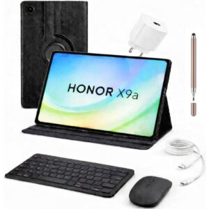 HONOR Pad X9A 11.5'' Tablet 8GB RAM 256GB Depolama Android 11 HD Ekran Özellikleri ile TABLET+KILIF+KLAVYE+MOUSE+ŞARJ BAŞLIK (KALEM HEDİYELİ) Uzay Grisi