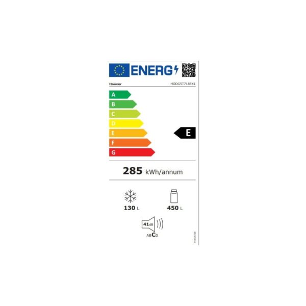 Hoover HODG5T718EX1 E Enerji Sınıfı 580 Lt No Frost Buzdolabı