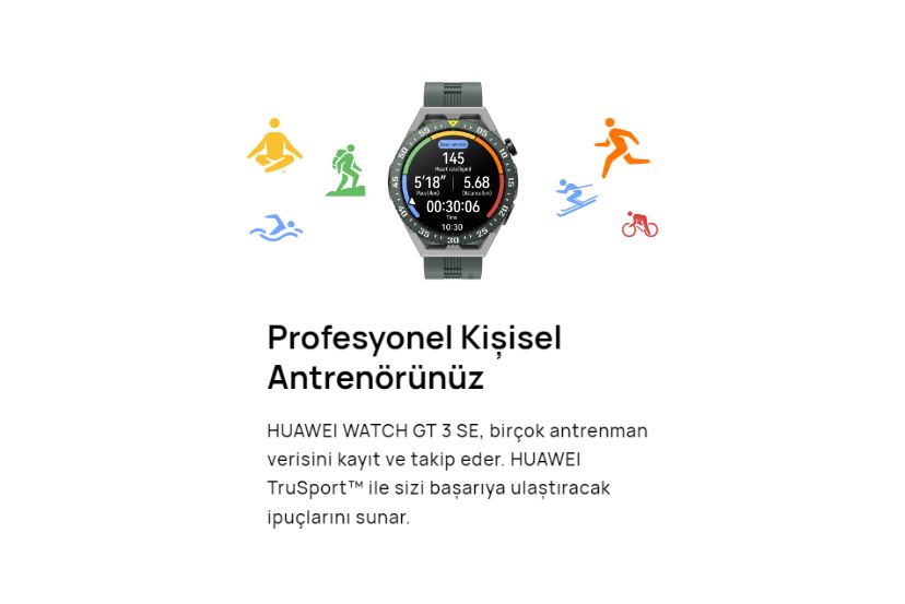 HUAWEI Watch GT 3 SE - Siyah