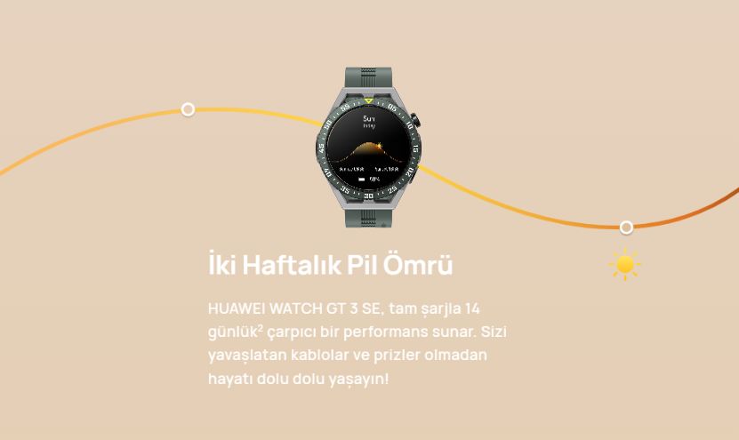 HUAWEI Watch GT 3 SE - Siyah
