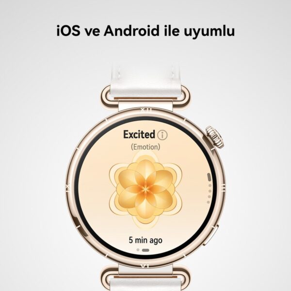 Huawei Watch GT 6 46 mm – (21 güne varan pil ömrü, Sağlık Takibi, Bisiklet Özelliği, iOS & Android Uyumlu)