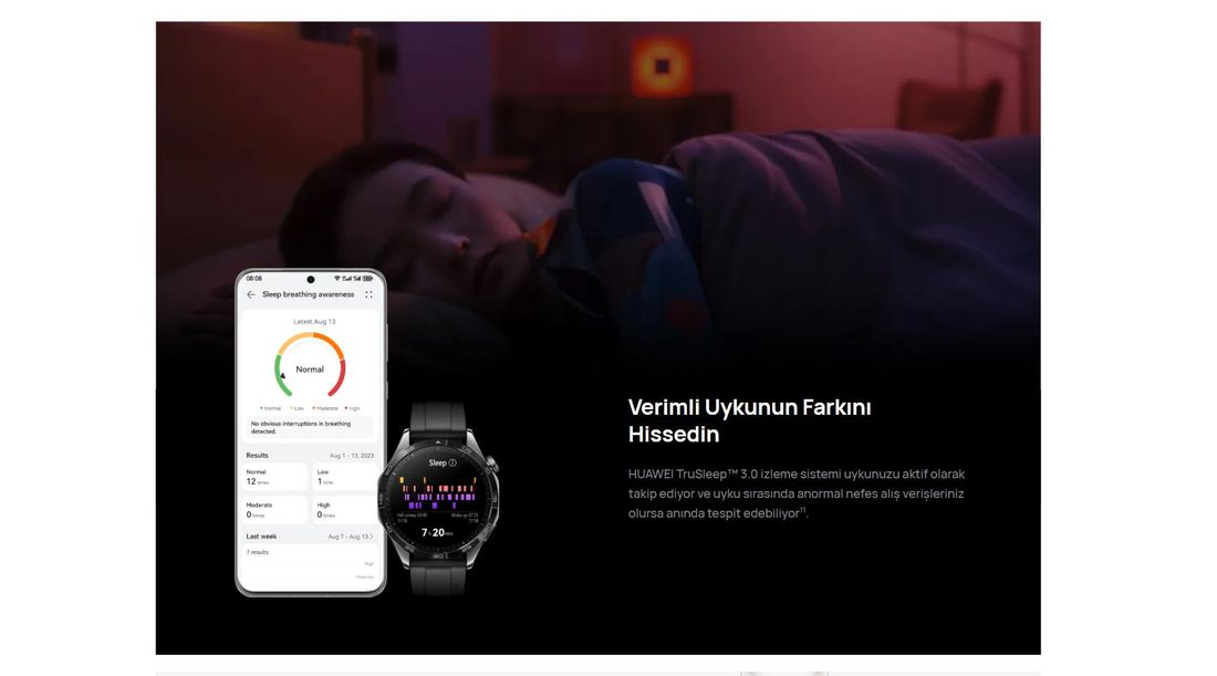 Huawei Watch GT4 46 mm Modeli - Akıllı Saat, Sağlık Takibi ve Bağlantı Özellikleri