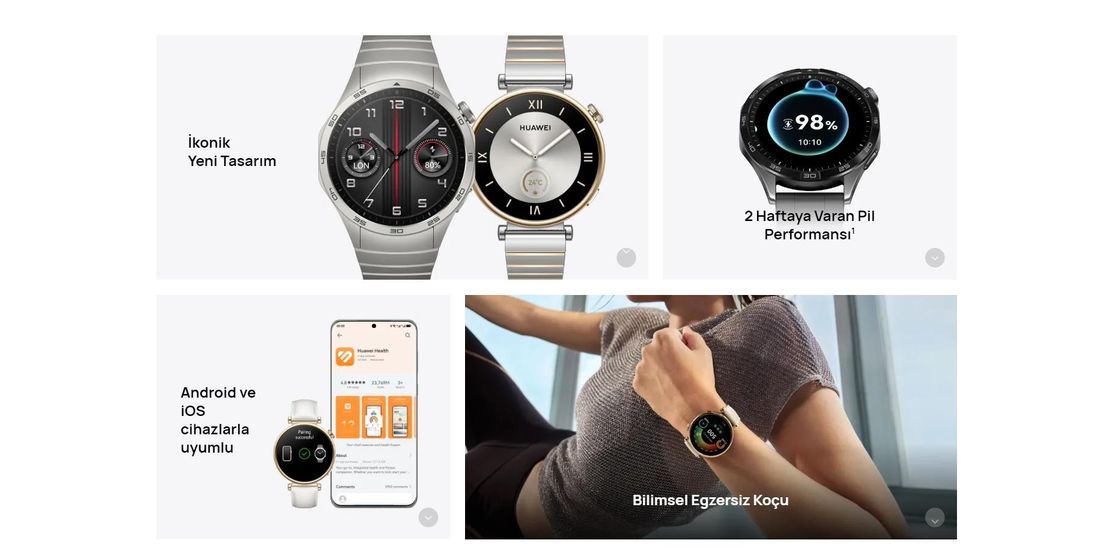 Huawei Watch GT4 46 mm Modeli - Akıllı Saat, Sağlık Takibi ve Bağlantı Özellikleri