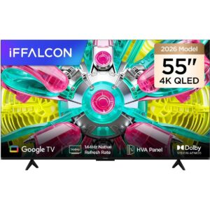 iFFALCON 55U75A 55'' 139 Ekran Uydu Alıcılı 4K Ultra HD Google QLED TV HBCV0000C4Q9BB