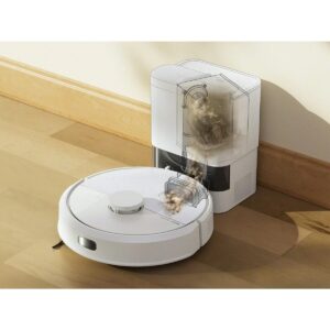 iRobot Roomba 105 Combo AutoEmpty Robot Süpürge ve Paspas (Beyaz) HBCV0000AACTDK