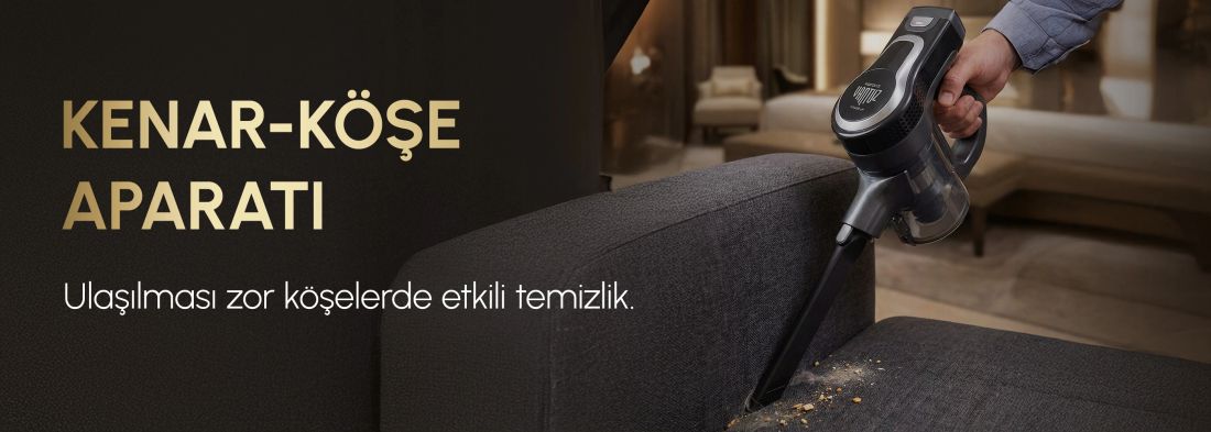 Karaca Power Up Pro 25 Watt Dik Süpürge Bakır Renk 0,6 Litre Toz Haznesi ile Güçlü Emiş