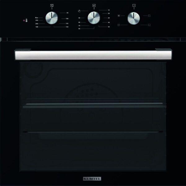 Kumtel Kristal Siyah Cam Ankastre Set (DA6-830 Davlumbaz + KO-40 TAHDF Ocak + B66 – SF2 Fırın)