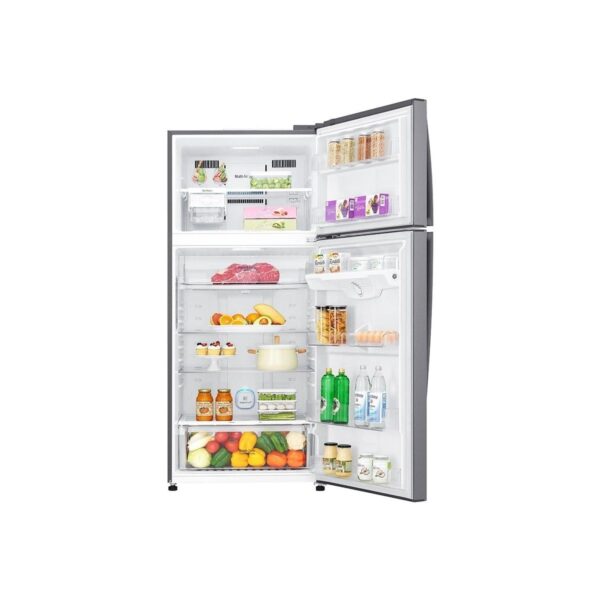 LG Çift Kapılı No-Frost Buzdolabı 506 lt E Enerji Sınıfı Geniş İç Hacim Özelliği GN-H702HLHU