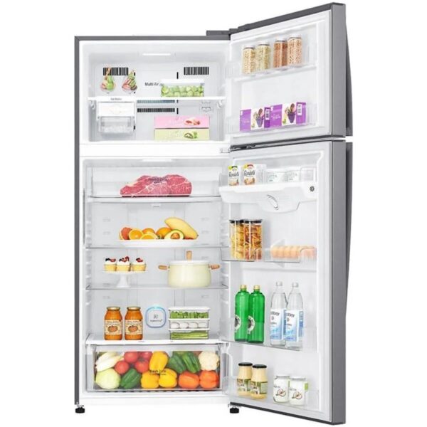 LG Çift Kapılı No-Frost Buzdolabı 506 lt E Enerji Sınıfı Geniş İç Hacim Özelliği GN-H702HLHU