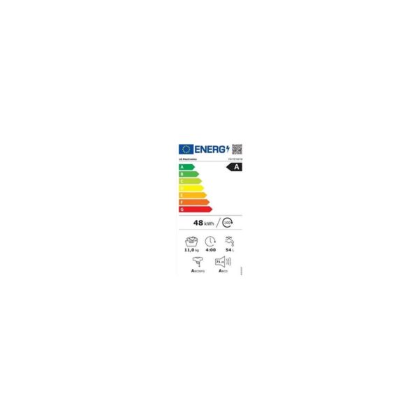LG F4Y7EYWYP 11 kg 1400 Devir Enerji Sınıfı A Çamaşır Makinesi Yıkama Kapasitesi ile Güçlü Performans