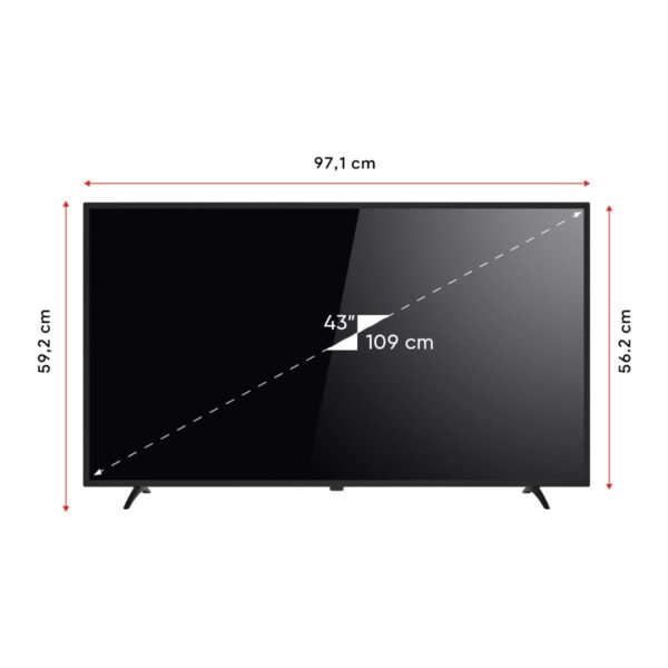 Next YE-43020G6 43″ 109 Ekran Uydu Alıcılı Full HD LED TV