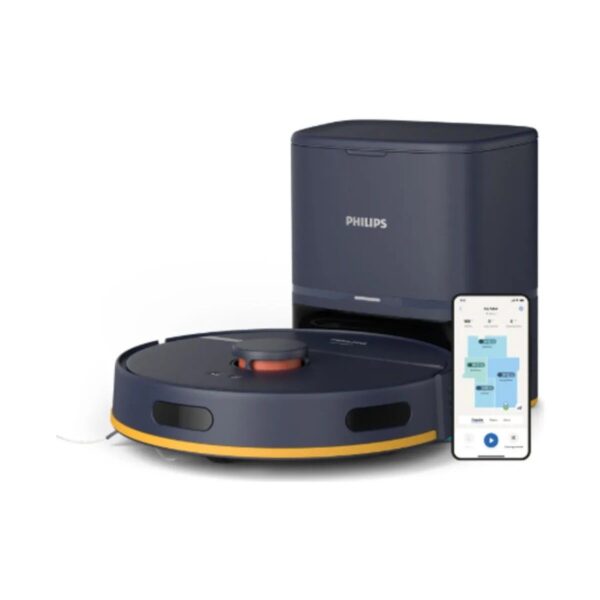 Philips 2000 Serisi Robot Süpürge Lacivert XU2100/15 Islak ve Kuru Temizlik ile Otomatik Boşaltma Özelliği