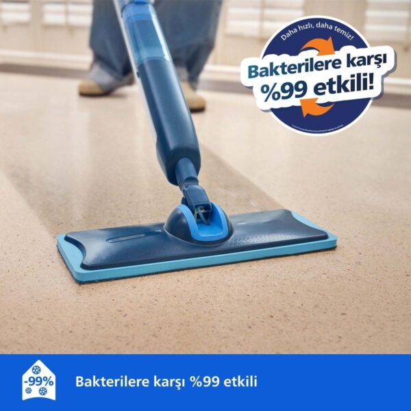 Philips 5000 Serisi OneUp Elektrikli Mop, 360° başlık ile zahmetsiz kullanım, (XV5113/01)