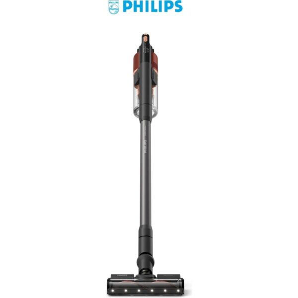 Philips 6000 Serisi Kablosuz Dik Süpürge XC6452/10, Turbo Başlık ve Toz Haznesi ile Güçlü Emiş