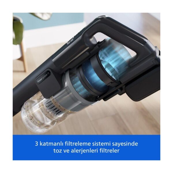 Philips 6000 Serisi Kablosuz Dikey Süpürge, Powercyclone 11, XC6551/01