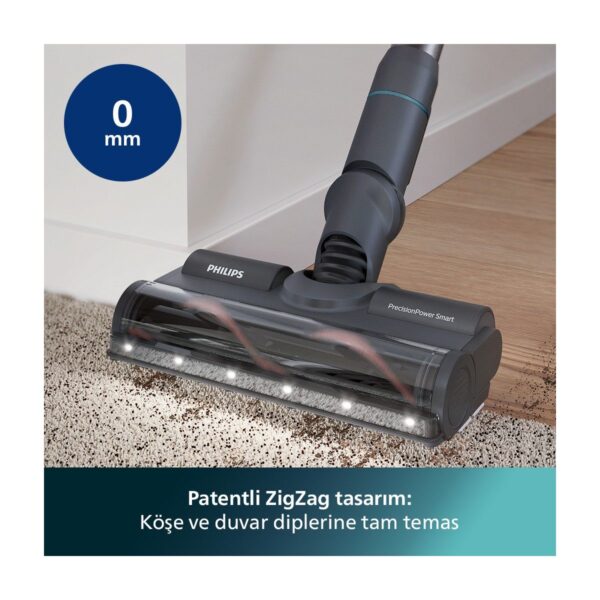 Philips 7000 Serisi Aqua 25.2 V Kablosuz Dik Süpürge, PowerCyclone 12, TriActive Başlık, 80 dk’ya kadar Çalışma, 3 Aşamalı Filtreleme, XC7053/01