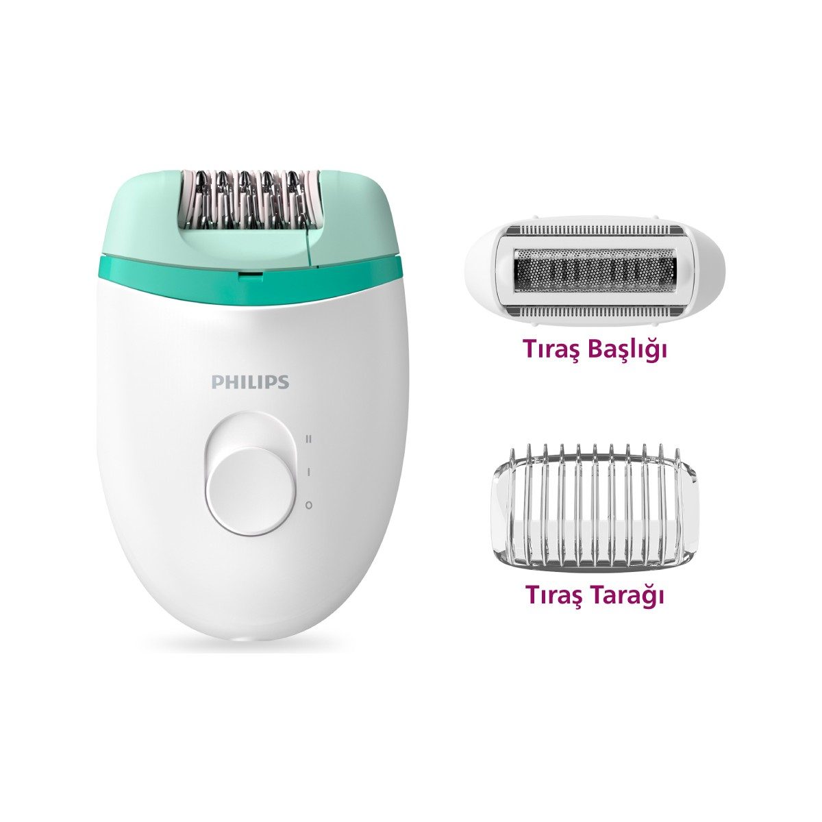 Philips BRE245/05 Satinelle Essential Kablolu Kompakt Epilatör HBV00000IGHRG