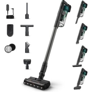 Philips Dikey Şarjlı Süpürge XC6456/10 499-250 Watt Güç Değeri ve Fırça Başlık Tipi ile Etkili Temizlik Kahve Makinesi Hediye HDA150/61 HBCV0000CDH4GE