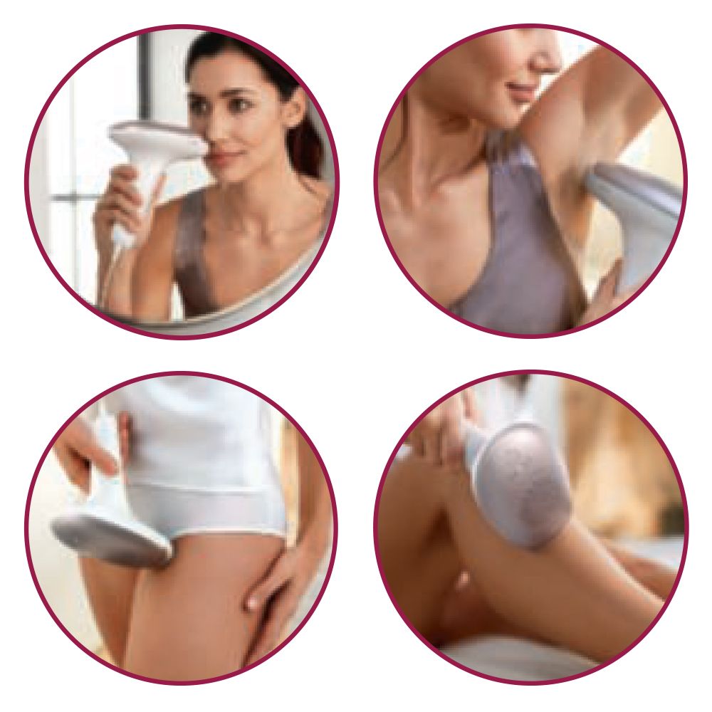 Philips Lumea 7000 Serisi SC1997/00 IPL Tüy Alma Gülkurusu Renkli 2 Başlık ve Çanta ile