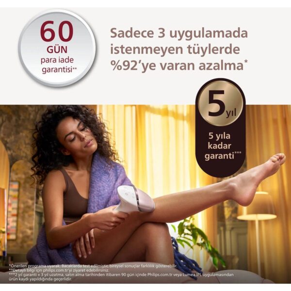 Philips Lumea 9900 Serisi BRI953/01 IPL Tüy Alma, SkinAI Uygulama,Vücut,Yüz ve Bikini,3 Başlık,Çanta