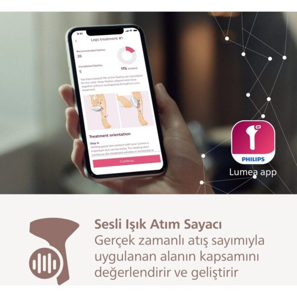 Philips Lumea 9900 Serisi BRI953/01 IPL Tüy Alma, SkinAI Uygulama,Vücut,Yüz ve Bikini,3 Başlık,Çanta
