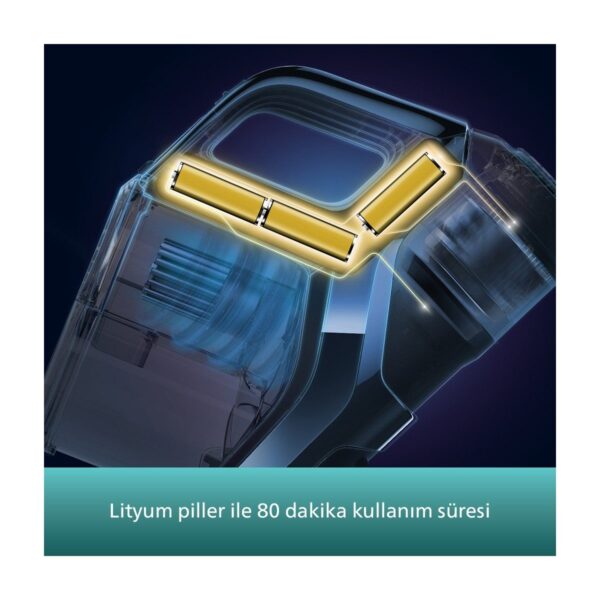 PHILIPS XC8349/01 AQUA PLUS 25.2 V DIKEY SARJLI SUPURGE
