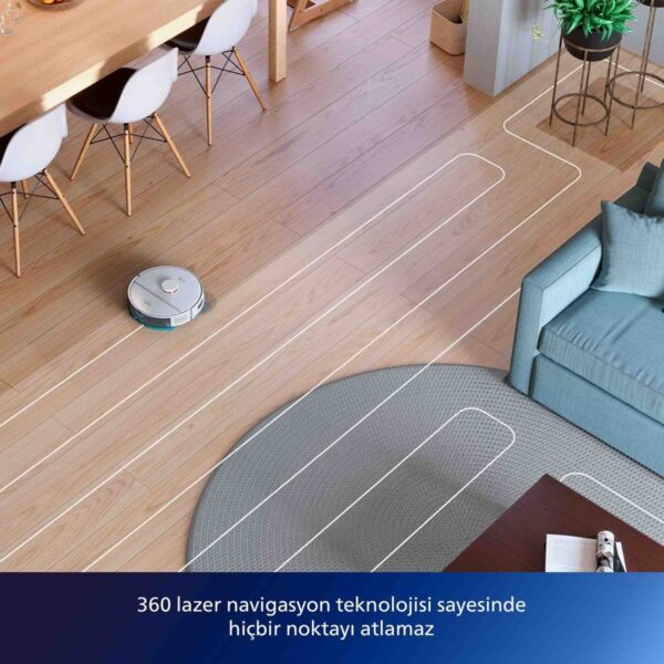 Philips XU2000/26 Phılıps Islak Kuru Robot Süpürge Beyaz