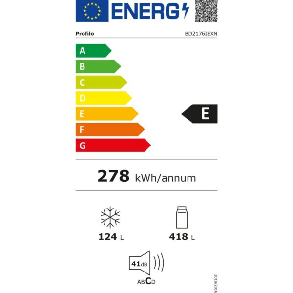 Profilo BD2176IEXN E Enerji Sınıfı 542 Lt NoFrost Üstten Donduruculu Buzdolabı