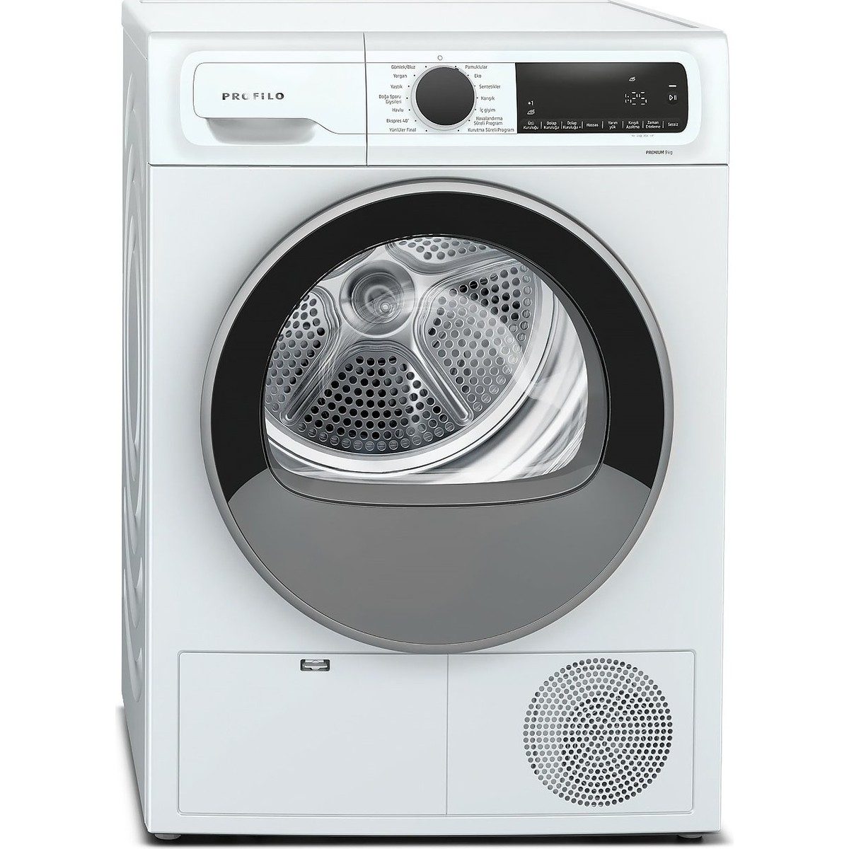 Profilo KM9611CTR A++ 9 kg Isı Pompalı Çamaşır Kurutma Makinesi HBCV00008JQGHN