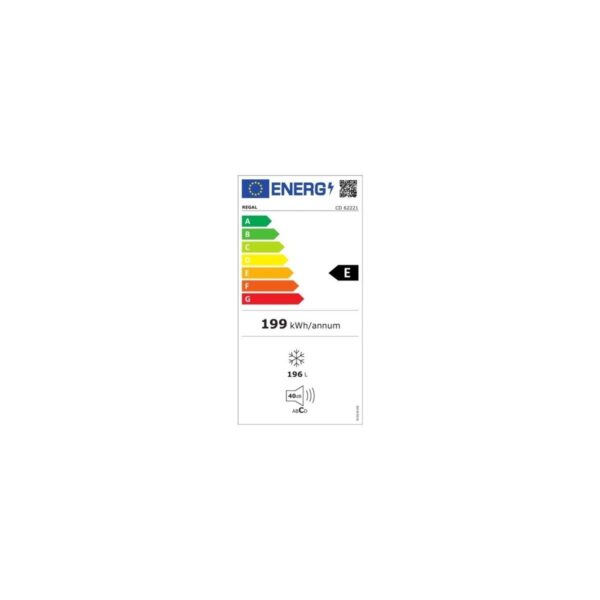 Regal CD 62221 196 Lt Hacimli Çekmeceli Derin Dondurucu E Enerji Sınıfı Statik Soğutma