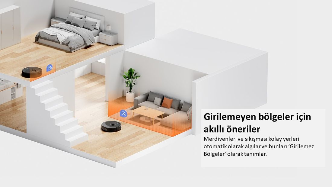 Roborock Vacuum Cleanner Q8 Max Robot Süpürge