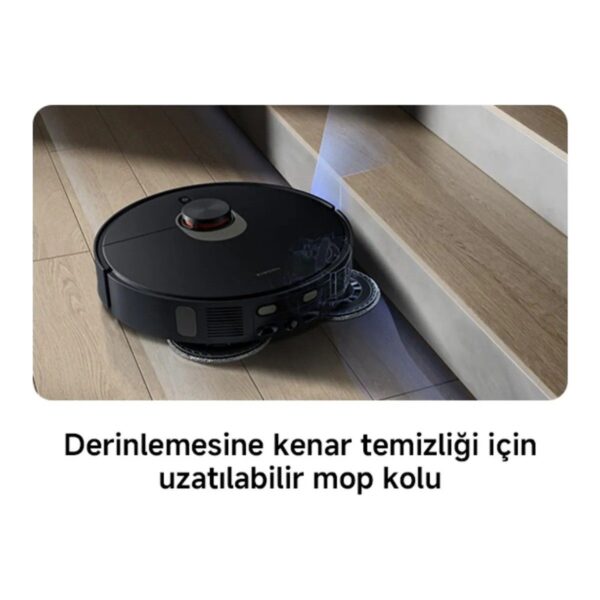Robot Vacuum X20 Max Akıllı Robot Süpürge ve Mop – 8000Pa Siyah