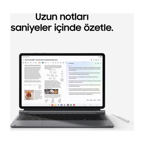 Samsung Galaxy Tab S12+, 12GB RAM, 256GB Depolama Alanı, 12.6 İnç, 120Hz Ekran, WiFi6E,S Pen Dahil
