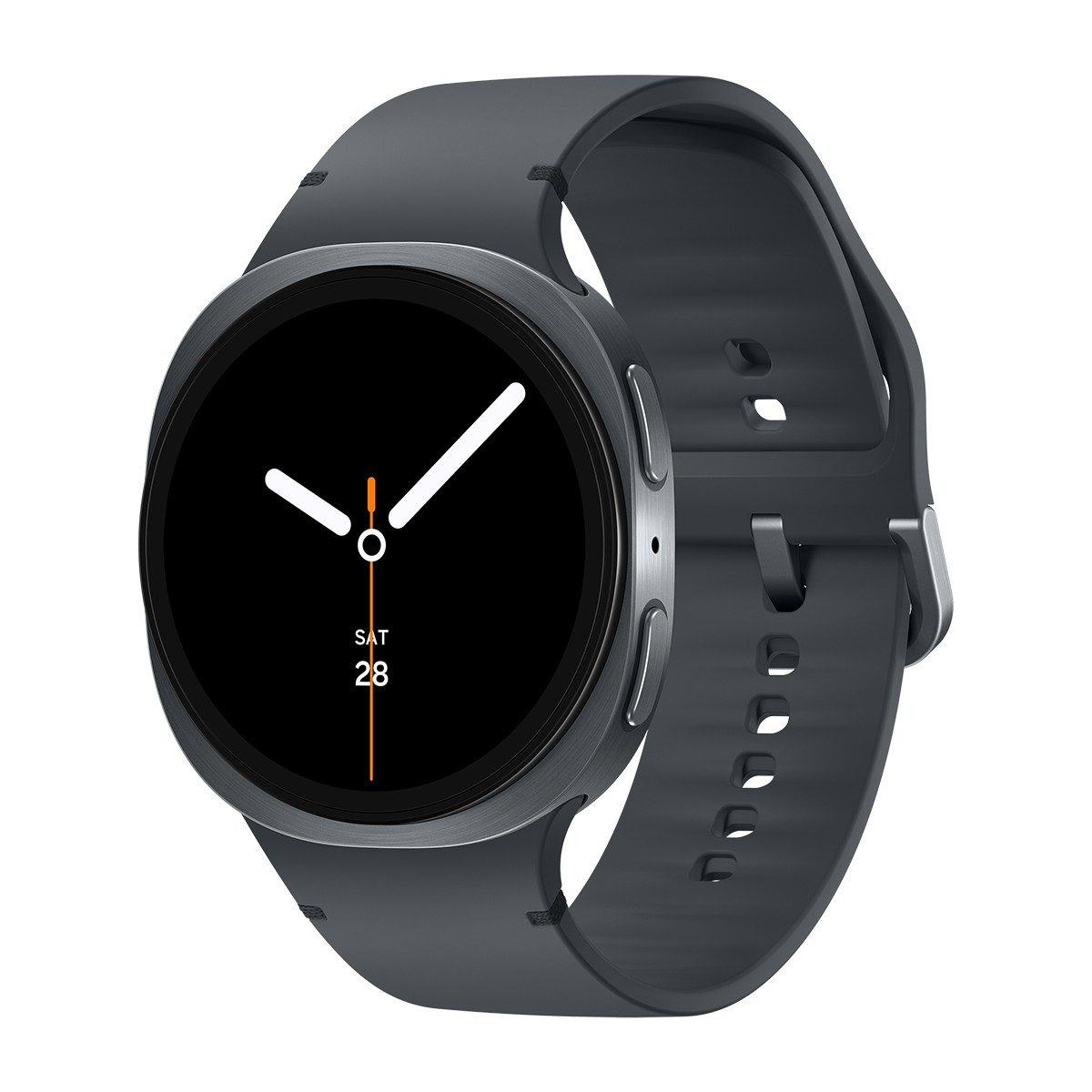 Samsung Galaxy Watch8 Large SM-L330NDAATUR Akıllı Saat GPS Kalp Ritmi Ölçme Özellikleriyle Koyu Gri