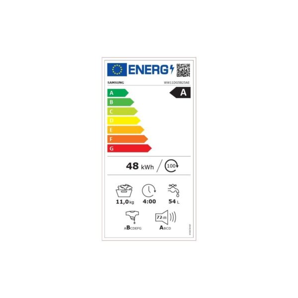 Samsung WW11DG5B25AEAH A Enerji Sınıfı 11 kg 1400 Devir Çamaşır Makinesi
