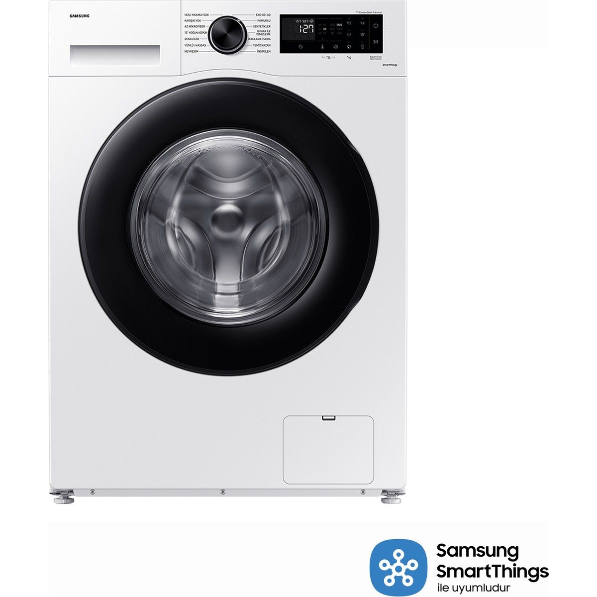 Samsung WW90CGC04DAEAH 9 Kg 1400 Devir Dahili Wi-Fi Eco Bubble Yıkama Teknolojili Çamaşır Makinesi HBCV00005ICR9V