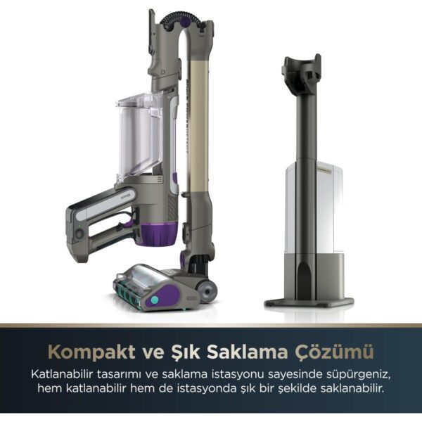 Shark Powerdetect Clean&empty Pet Başlıklı Şarjlı Dikey Süpürge