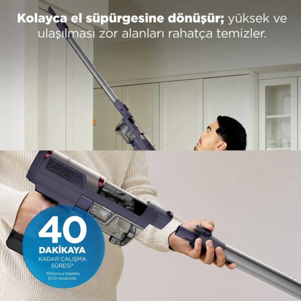 Shark Powerlite Clean&empty Auto-Empty Sistemli Pet Başlıklı Şarjlı Dikey Süpürge