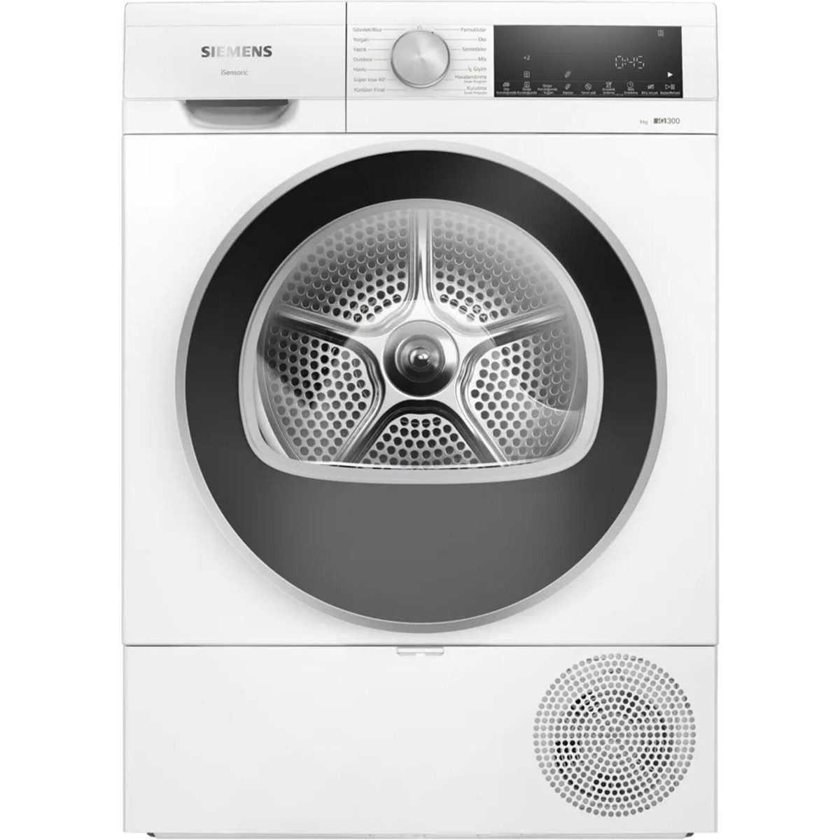 Siemens IQ300 WQ42A201TR Isı Pompalı Kurutma Makinesi 9 kg HBCV0000GLEPI1