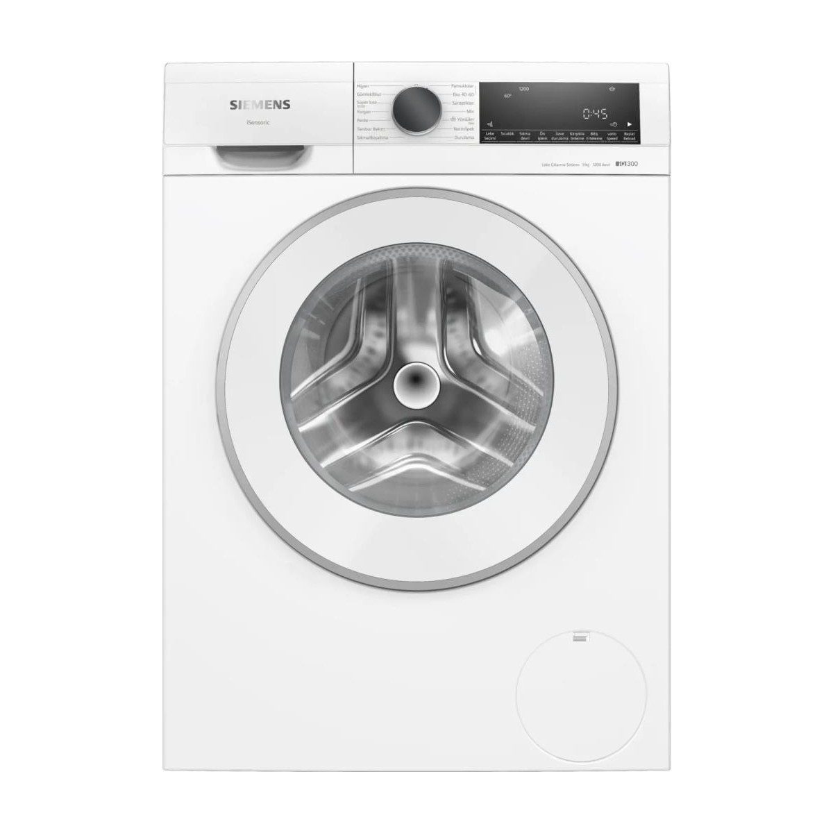Siemens WG42A2X3TR iQ300 9 kg Yıkama Kapasiteli Çamaşır Makinesi A Enerji Sınıfı 1200 dev/dak HBCV00009O1MMW