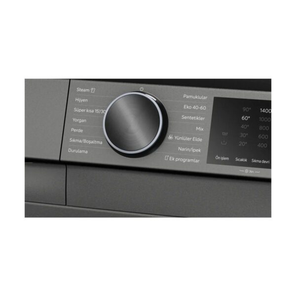 Siemens WG64K2ZRTR Çamaşır Makinesi 11 kg 1400 Devir Antrasit