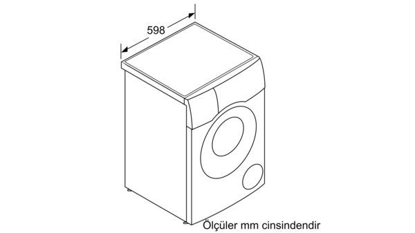 Siemens WN54C2A0TR 1400 Devir 10.5 + 6 KG Kurutmalı Çamaşır Makinesi