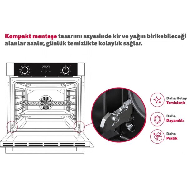 Simfer 0+8 Fonksiyon Retro Bej 3’lü Ankastre Set (8218 Fırın + 3326 Ocak + 8716 Davlumbaz)