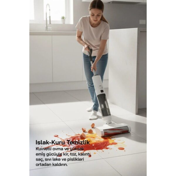 Sinbo Sfc-4106 Beyaz Islak – Kuru Yer Temizleme Makinesi 0.5 lt Toz Haznesi ve Güçlü Emiş Teknolojisi