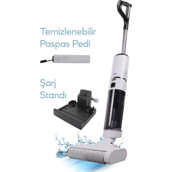 Sinbo Sfc-4106 Beyaz Islak – Kuru Yer Temizleme Makinesi 0.5 lt Toz Haznesi ve Güçlü Emiş Teknolojisi