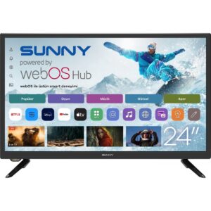 Sunny SN24LEDl262-S 24'' 60 Ekran Uydu Alıcılı HD Ready webOS Smart LED TV HBCV00007D8WCW