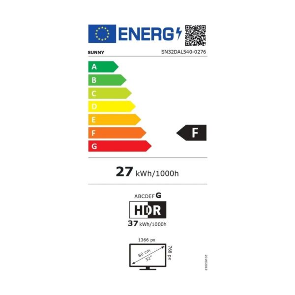 Sunny SN32DAL540 32″ 81 Ekran Dahili Uydu Alıcılı HD Ready Smart webOS LED TV