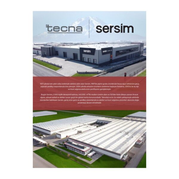 Tecna Tbz 250 Ck Statik 200 Lt. Çift Kapılı Buzdolabı
