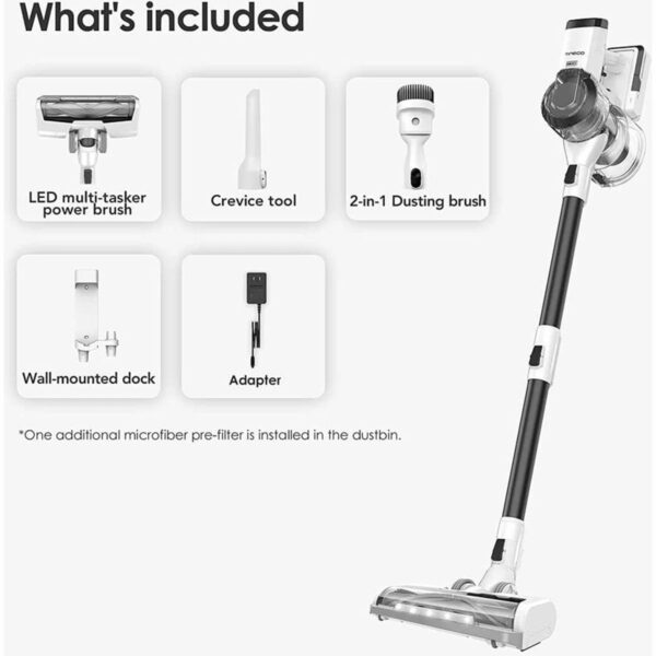 Tineco Power Hero 11 Snap Dikey Süpürge 450 W Güç Değeri ile Kablosuz ve Hafif Kullanım
